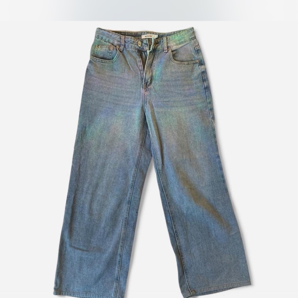 Classic Blue Wide Leg Jeans